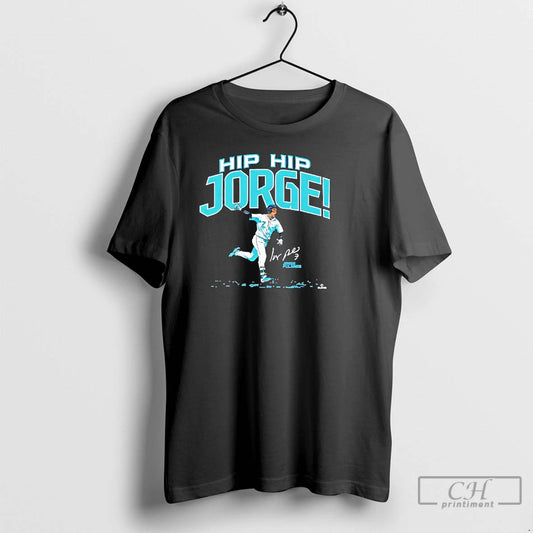 Classic Hip Hip Jorge Polanco Signature Retro T Shirts
