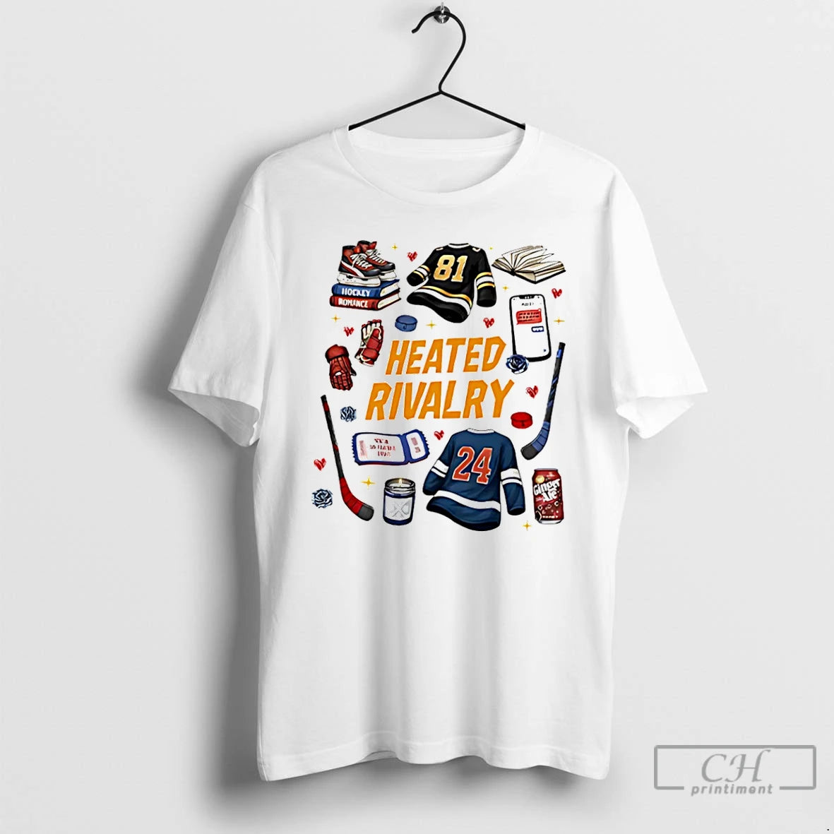 Classic Hockey Heated Rivalry Icon T-Shirts, Hoodie, Sweatshirt | AU18TeeNovaLab.com