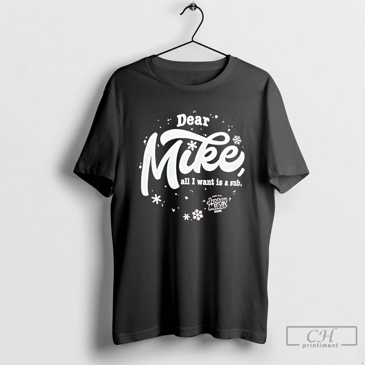 Classic Holiday Dear Jersey Mikes All I Want Is A Sub T-Shirts, Hoodie, Sweatshirt | AU18TeeNovaLab.com