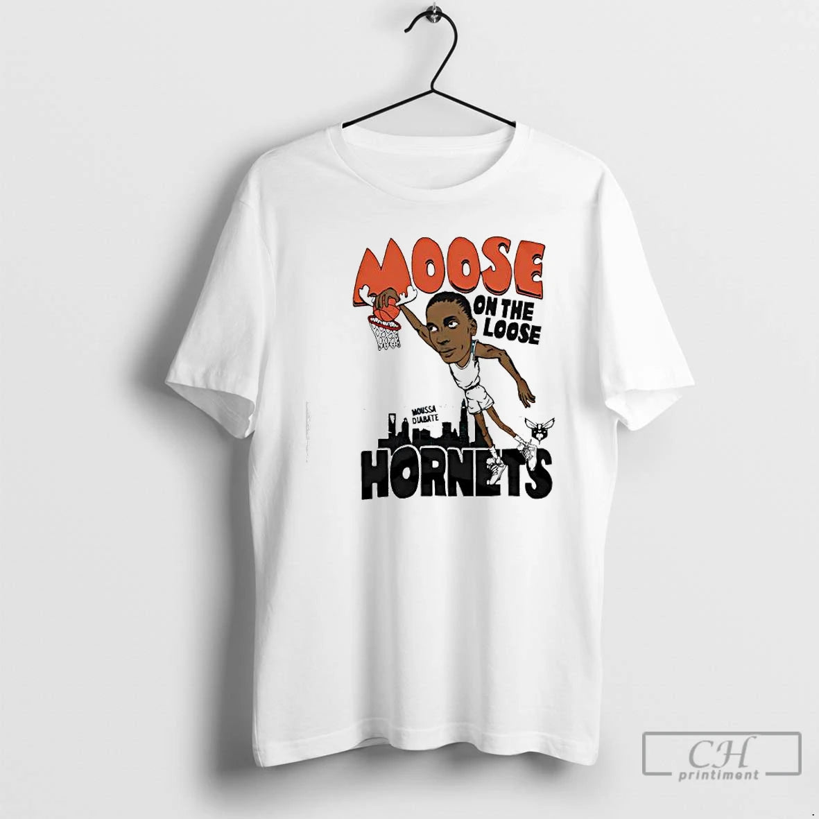 Classic Hornets Moussa Diabate Moose On The Loose Super Player T-Shirts, Hoodie, Sweatshirt | AU18TeeNovaLab.com