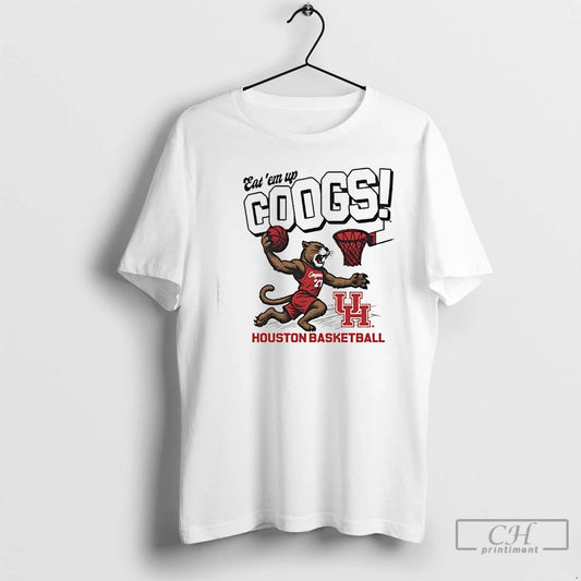 Classic Houston Cougars Eat Em Up Coogs Slam Dunk T-Shirts, Hoodie, Sweatshirt | AU18TeeNovaLab.com