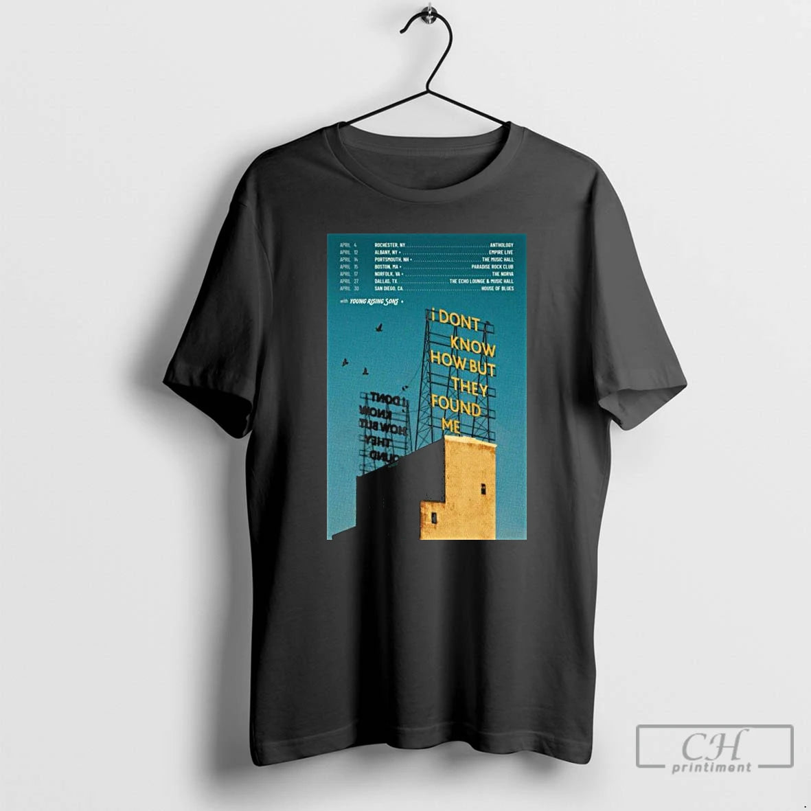 Classic I Dont Know How But They Found Me April Tour 2026 T Shirts Sweater Hoodie, Sweatshirt | AU18TeeNovaLab.com