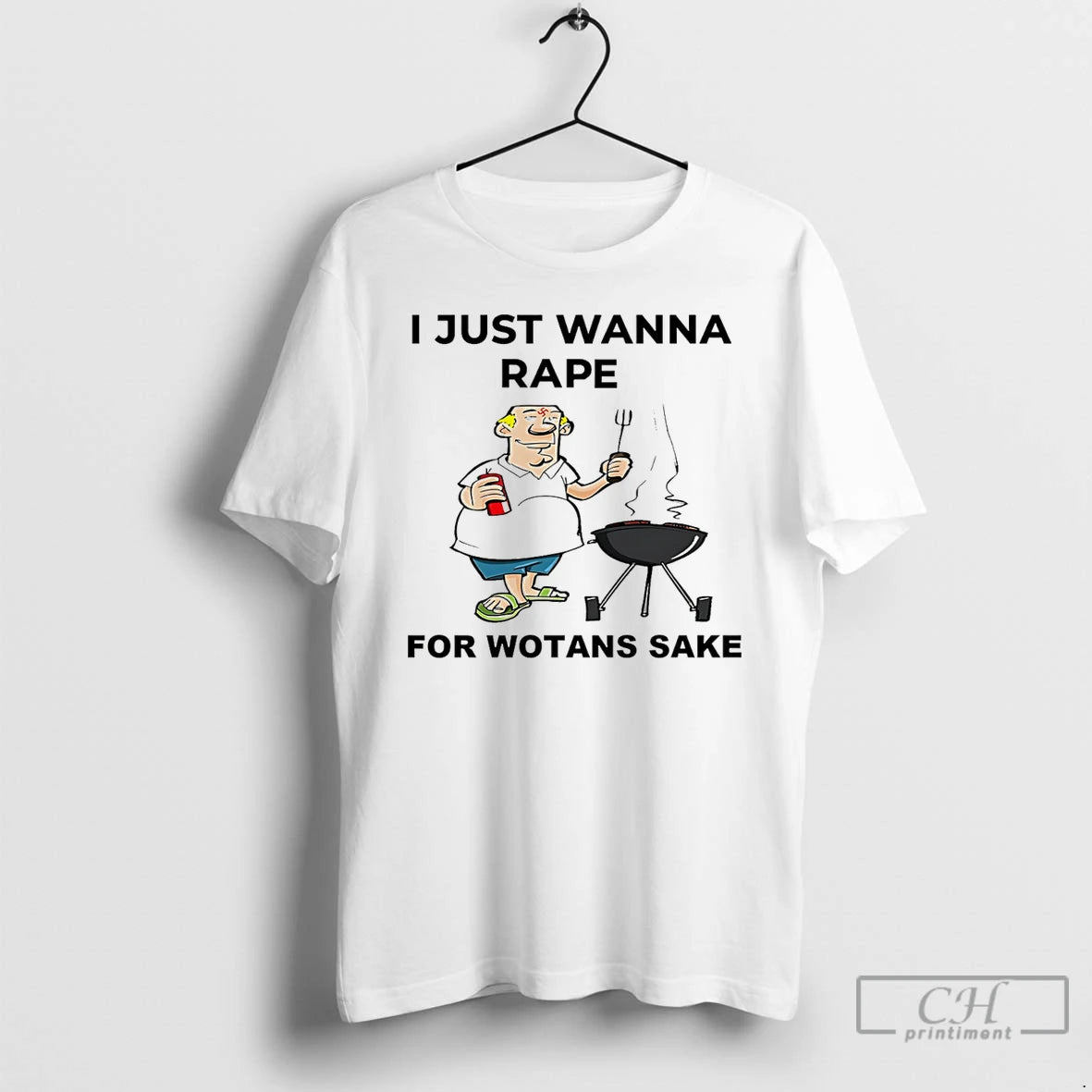 Classic I Just Wanna Rape For Wotans Sake Paint T-Shirts, Hoodie, Sweatshirt | AU18TeeNovaLab.com