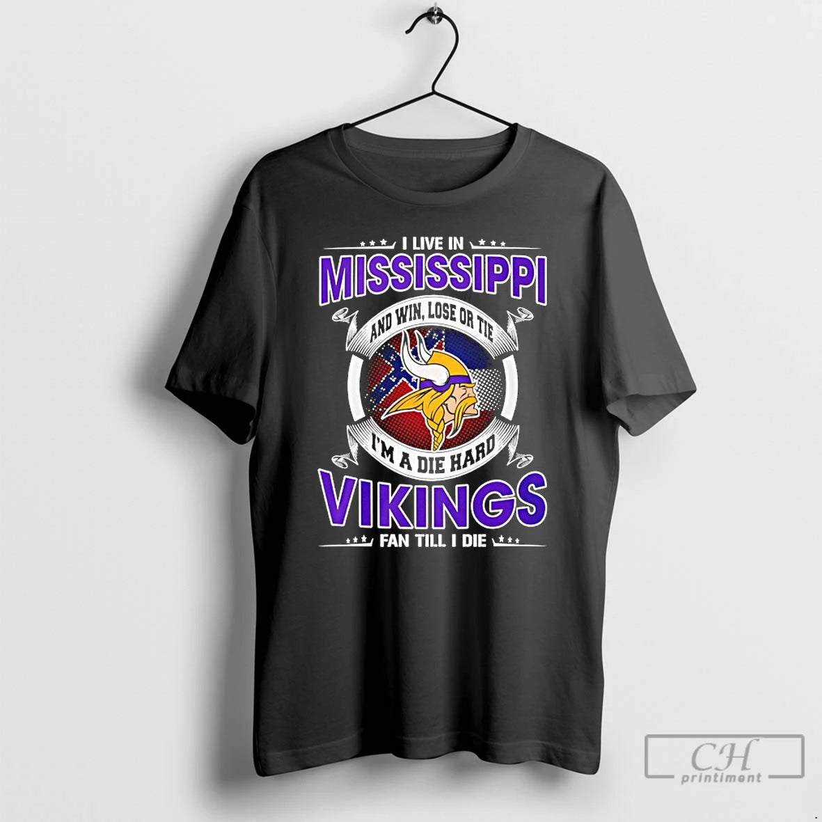 Classic I Live In Mississippi And Win Lose Or Tie Im A Die Hard Vikings T-Shirts, Hoodie, Sweatshirt | AU18TeeNovaLab.com