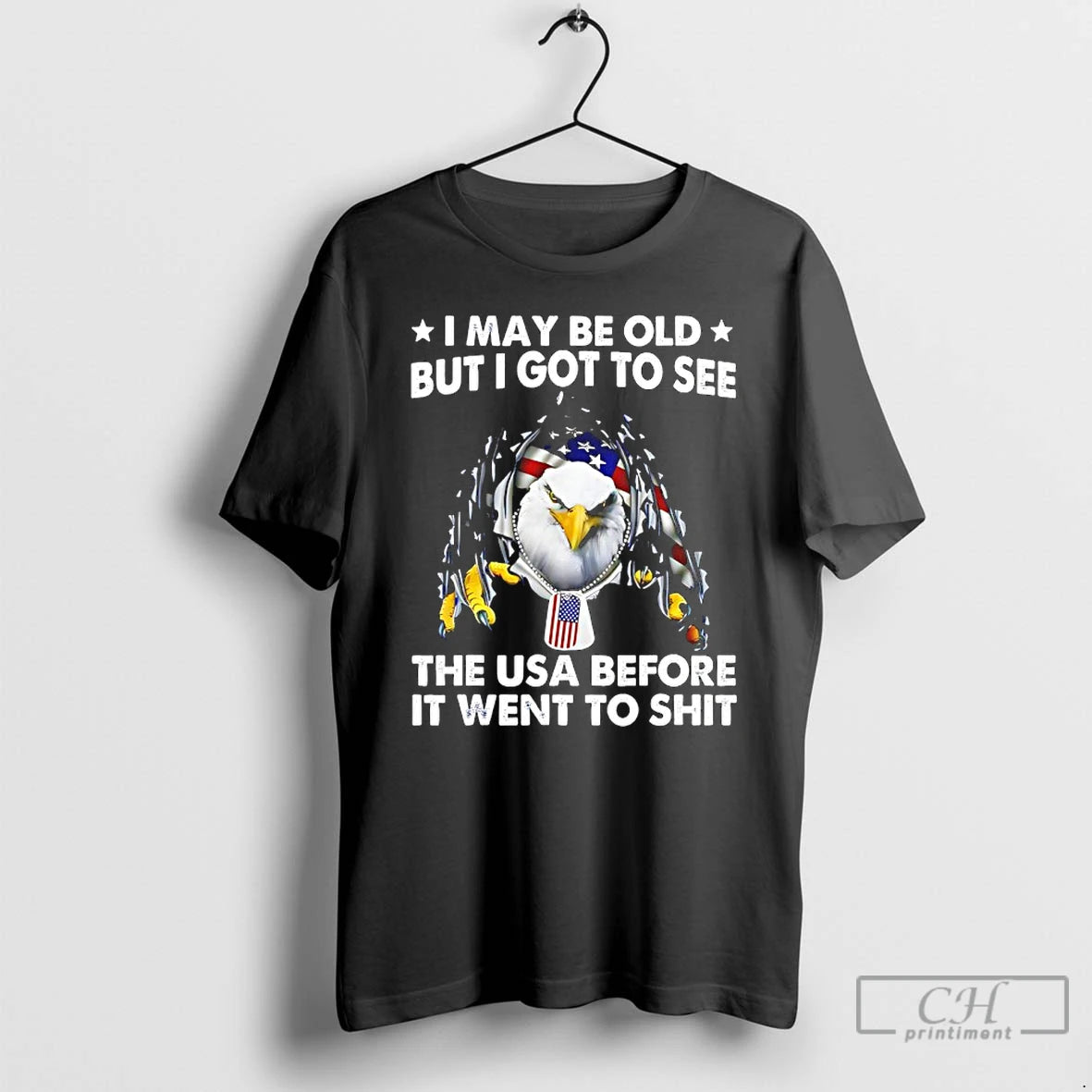 Classic I May Be Old But I Got To See The Usa Before It Went T-Shirts, Hoodie, Sweatshirt | AU18TeeNovaLab.com