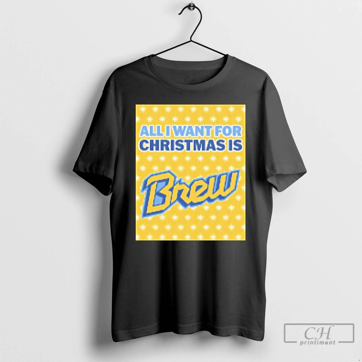 Classic I Want For Christmas Is Brew Baseball Ugly T-Shirts, Hoodie, Sweatshirt | AU18TeeNovaLab.com