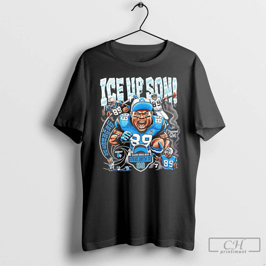 Classic Ice Up Son Glory Days Icon Steve Smith Sr Carolina Panthers T Shirts