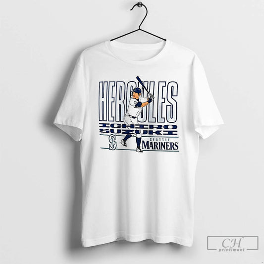 Classic Ichiro Suzuki Seattle Mariners Baseball Mlb Hercules Players T-Shirts, Hoodie, Sweatshirt | AU18TeeNovaLab.com