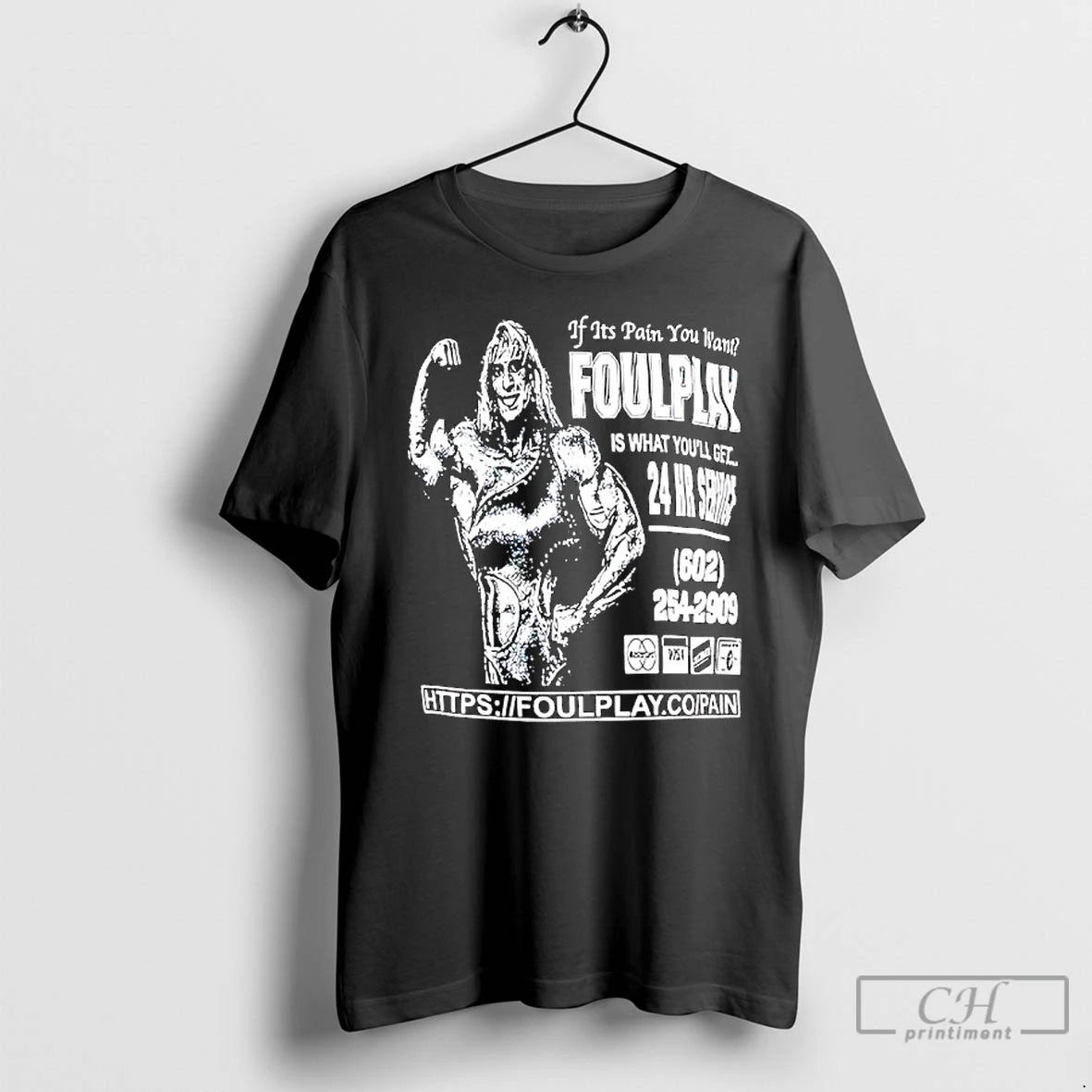 Classic If Its Pain You Want Foulplay Is What Youll Get T-Shirts, Hoodie, Sweatshirt | AU18TeeNovaLab.com