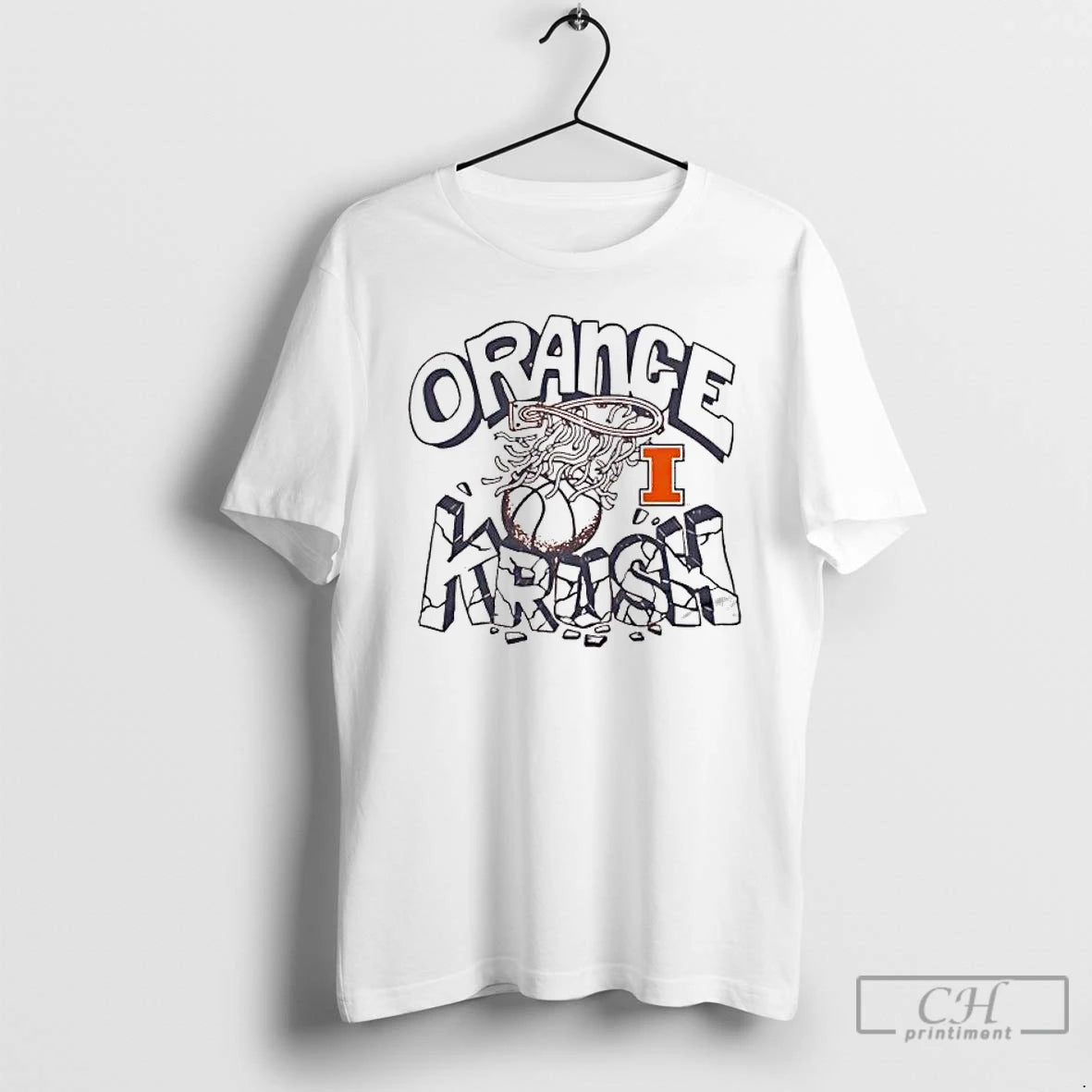 Classic Illinois Fighting Illini Basketball Orange Krush T-Shirts, Hoodie, Sweatshirt | AU18TeeNovaLab.com