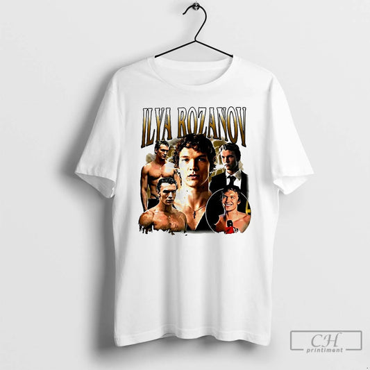 Classic Ilya Rozanov Heated Rivalry Hockey Romance 90s Style Graphic