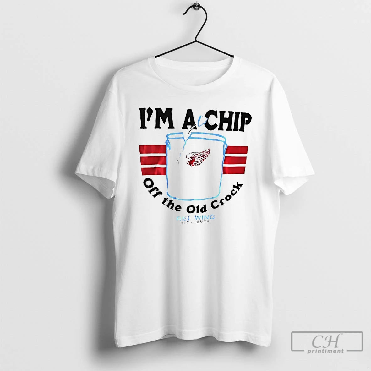 Classic Im A Chip Off The Old Crock Red Wing Minnesota T-Shirts, Hoodie, Sweatshirt | AU18TeeNovaLab.com