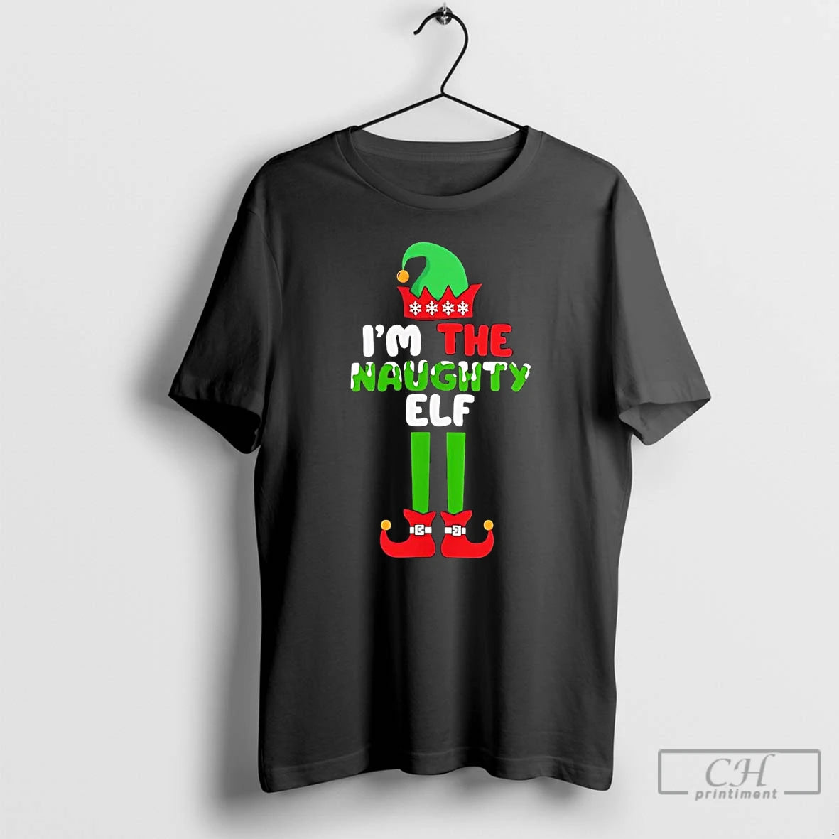 Classic Im The Naughty Elf Christmas T-Shirts, Hoodie, Sweatshirt | AU18TeeNovaLab.com