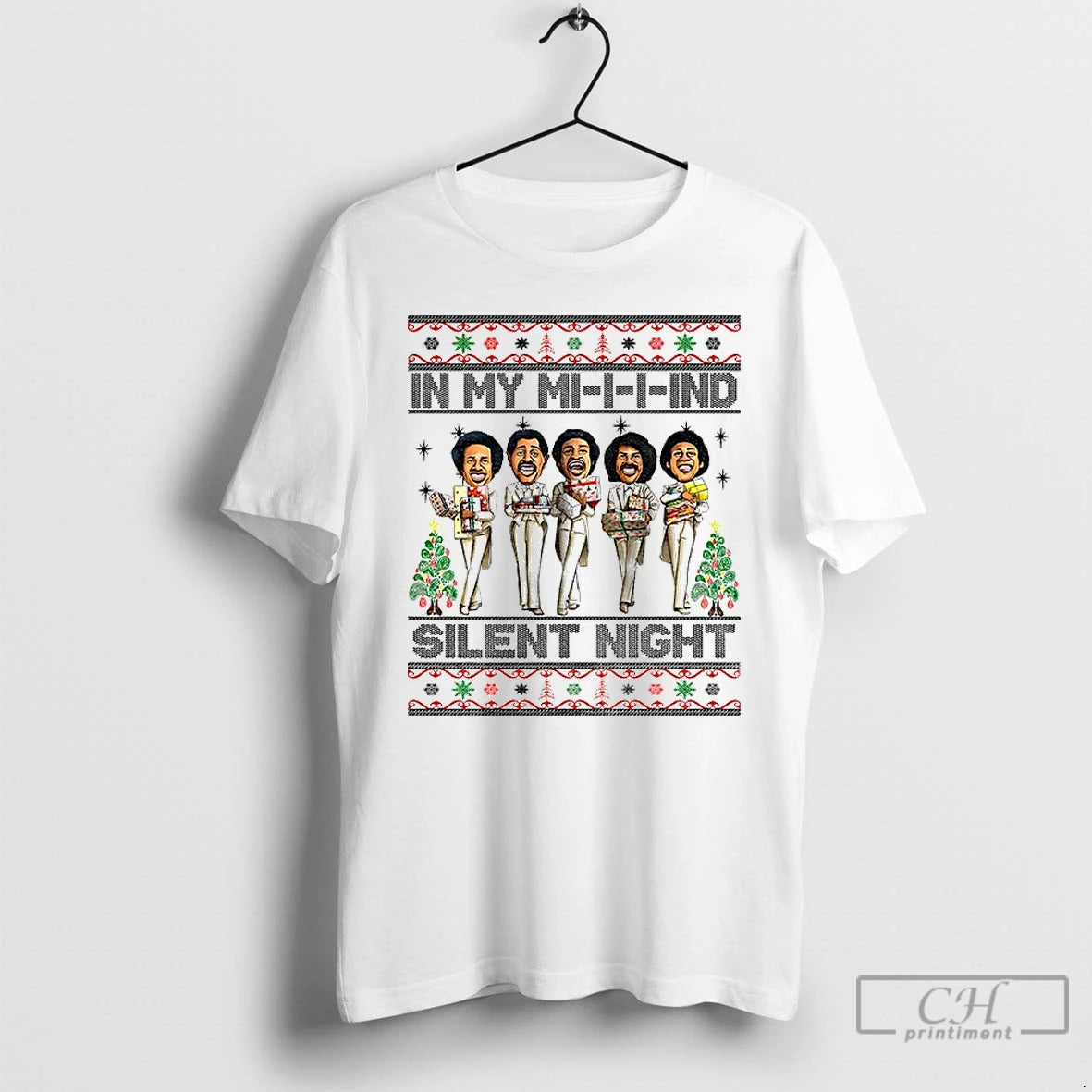 Classic In My Mind Silent Night African American Merry Christmas T-Shirts, Hoodie, Sweatshirt | AU18TeeNovaLab.com