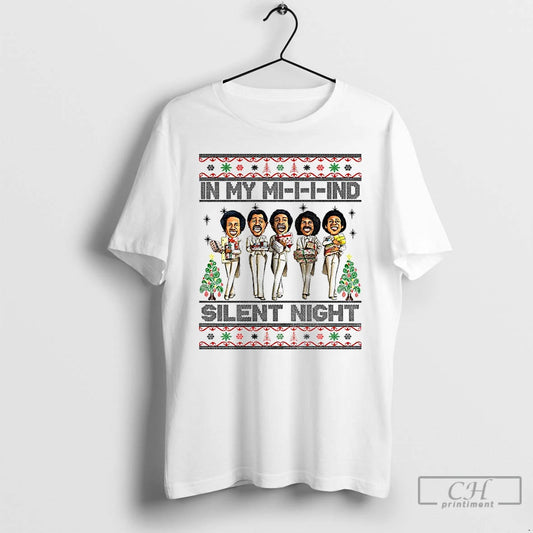 Classic In My Mind Silent Night African American Merry Christmas T-Shirts, Hoodie, Sweatshirt | AU18TeeNovaLab.com