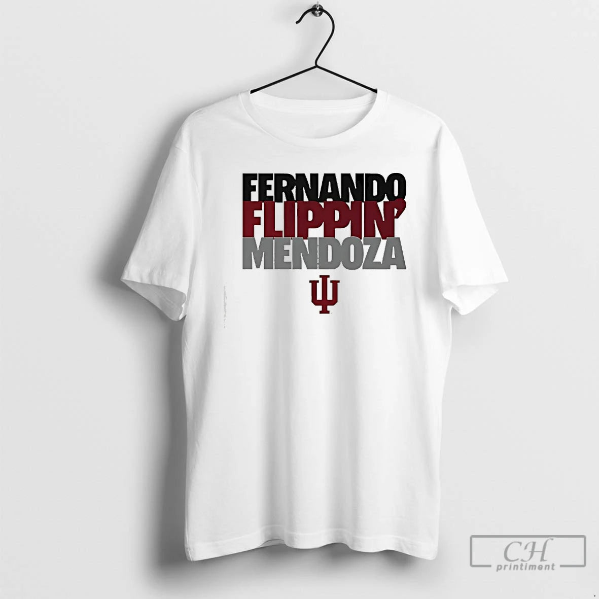 Classic Indiana Football Fernando Flippin Mendoza Logo