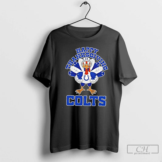 Classic Indianapolis Colts X Turkey Happy Thanksgiving T-Shirts, Hoodie, Sweatshirt | AU18TeeNovaLab.com
