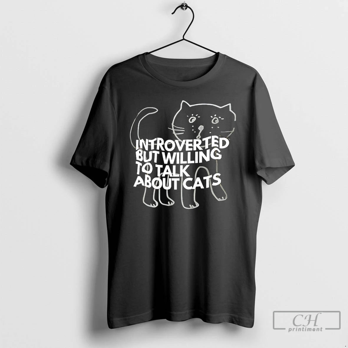 Classic Introverted But Willing To Walk About Cats T-Shirts, Hoodie, Sweatshirt | AU18TeeNovaLab.com