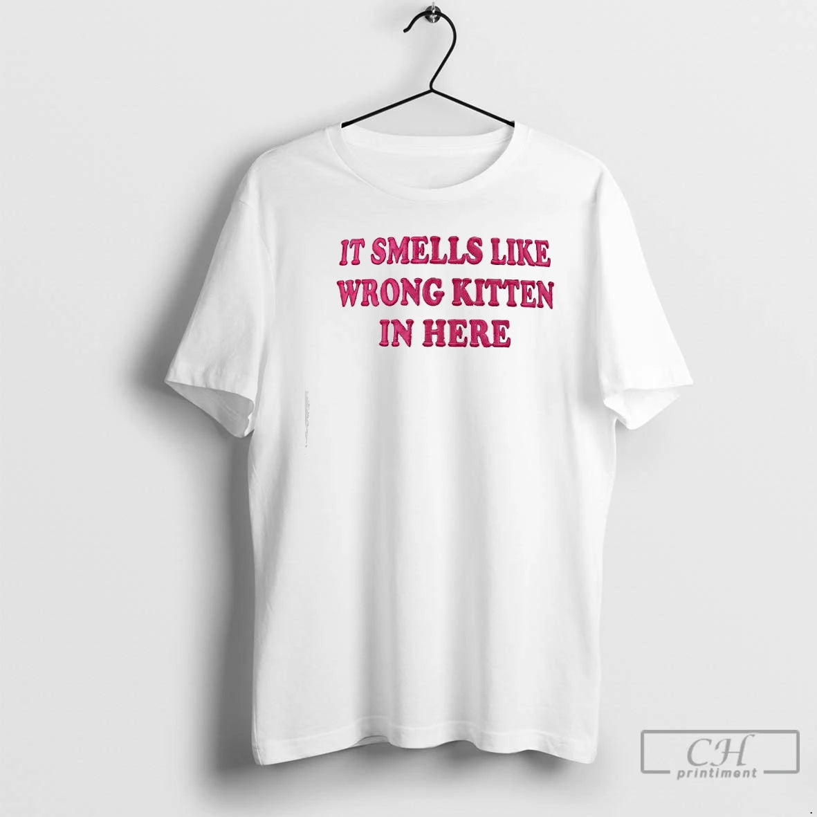 Classic It Smells Like Wrong Kitten In Here T-Shirts, Hoodie, Sweatshirt | AU18TeeNovaLab.com
