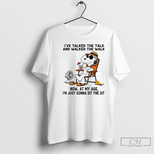 Classic Ive Talked The Talk And Walked The Walk Now At My Age Im Just T-Shirts, Hoodie, Sweatshirt | AU18TeeNovaLab.com
