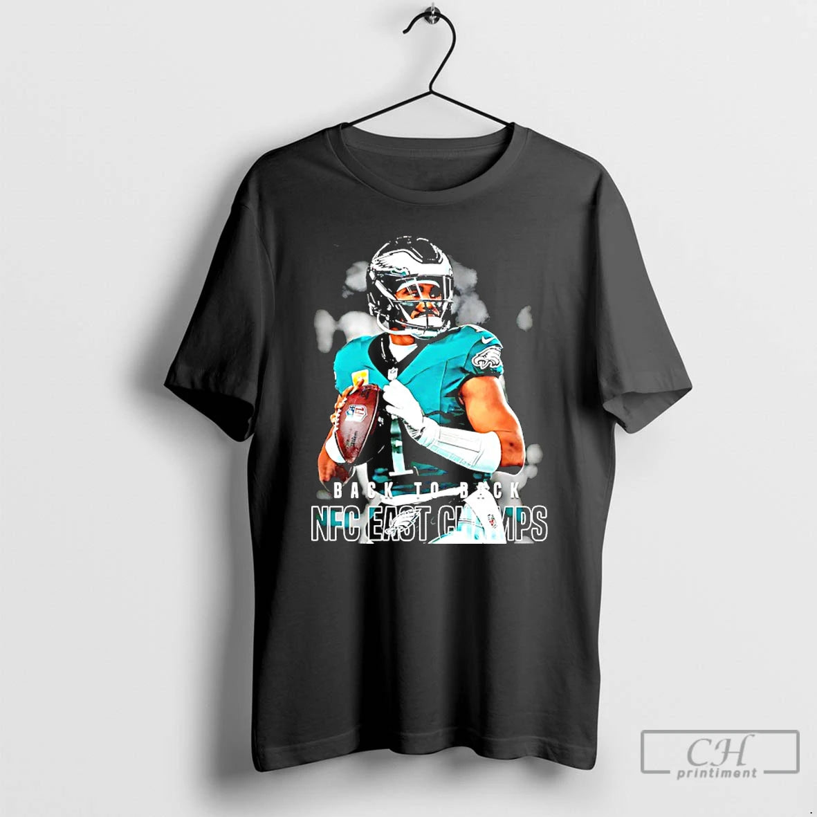 Classic Jalen Hurts 2025 Back To Back Nfc East Champs T-Shirts, Hoodie, Sweatshirt | AU18TeeNovaLab.com
