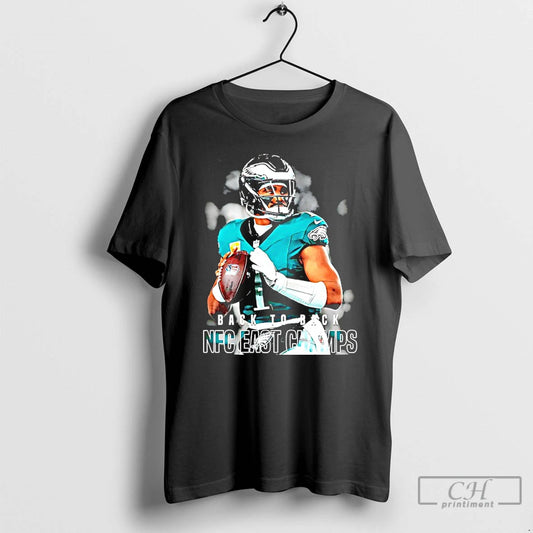 Classic Jalen Hurts 2025 Back To Back Nfc East Champs T-Shirts, Hoodie, Sweatshirt | AU18TeeNovaLab.com