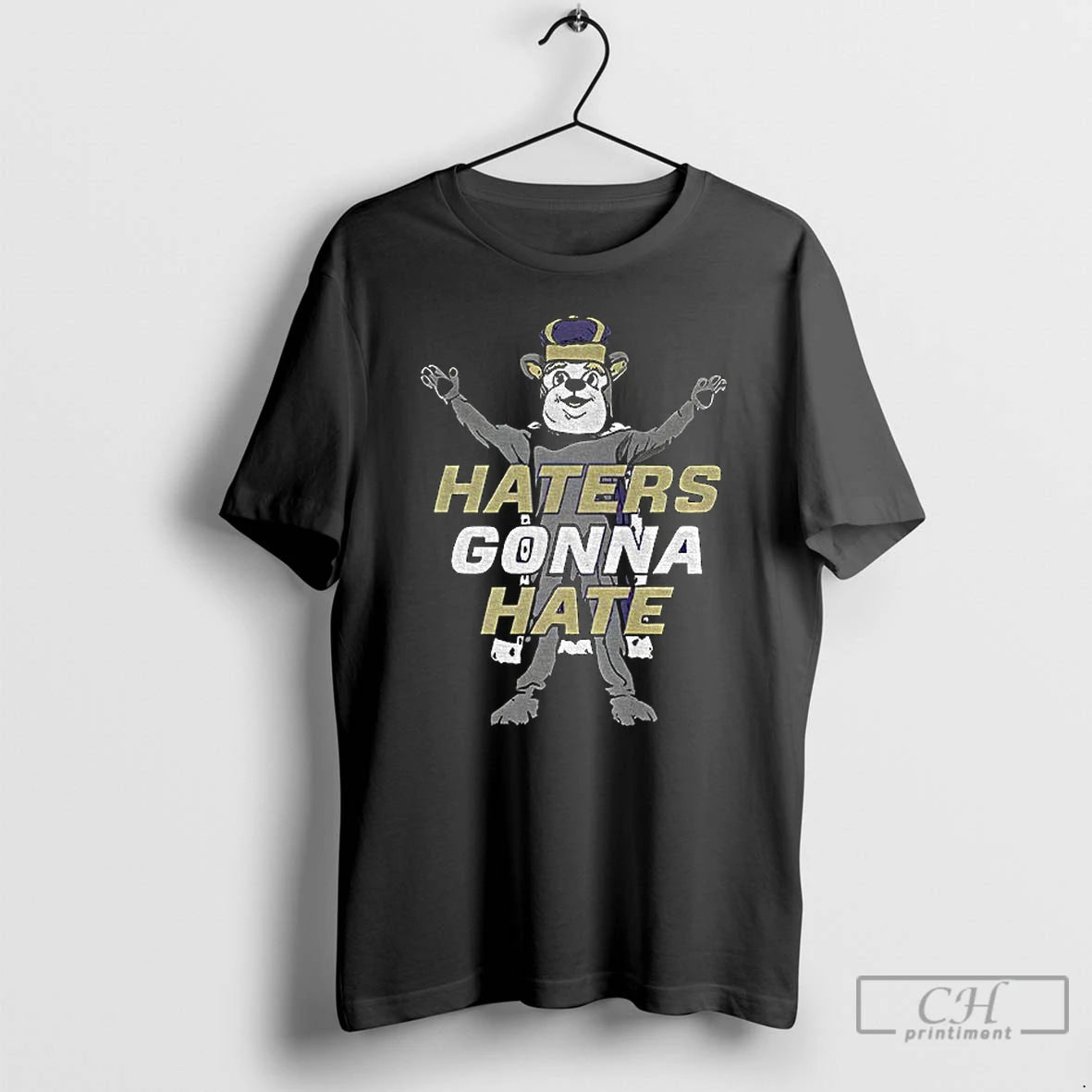 Classic James Madison Dukes Duke Dog Mascot Haters Gonna Hate T-Shirts, Hoodie, Sweatshirt | AU18TeeNovaLab.com