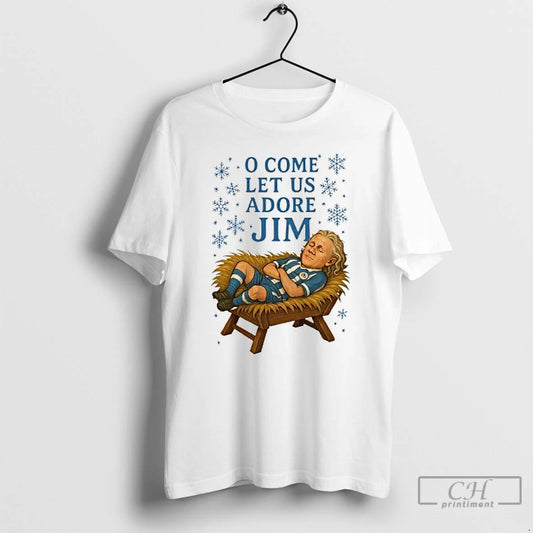 Classic James Mcclean O Come Let Us Adore Jim Christmas T-Shirts, Hoodie, Sweatshirt | AU18TeeNovaLab.com