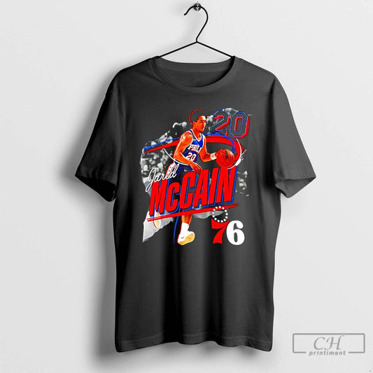 Classic Jared Mccain Philadelphia 76ers Start Of Season 2025 T-Shirts, Hoodie, Sweatshirt | AU18TeeNovaLab.com