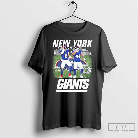 Classic Jaxson Dart And Cam Skattebo Skattebros Giants T Shirts