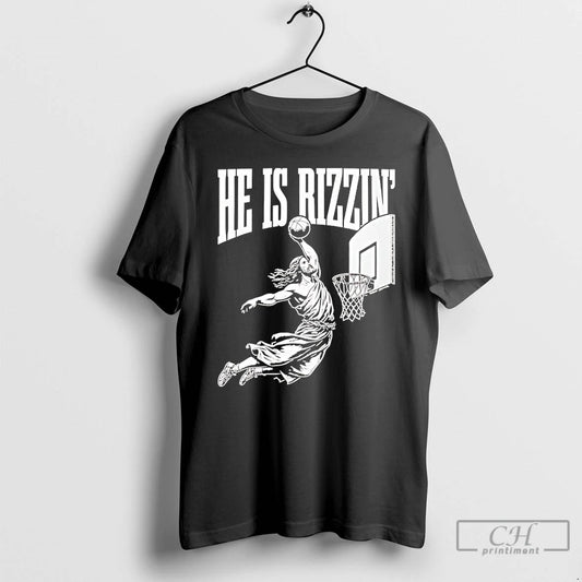 Classic Jesus Has Rizzen Basketball T-Shirts, Hoodie, Sweatshirt | AU18TeeNovaLab.com