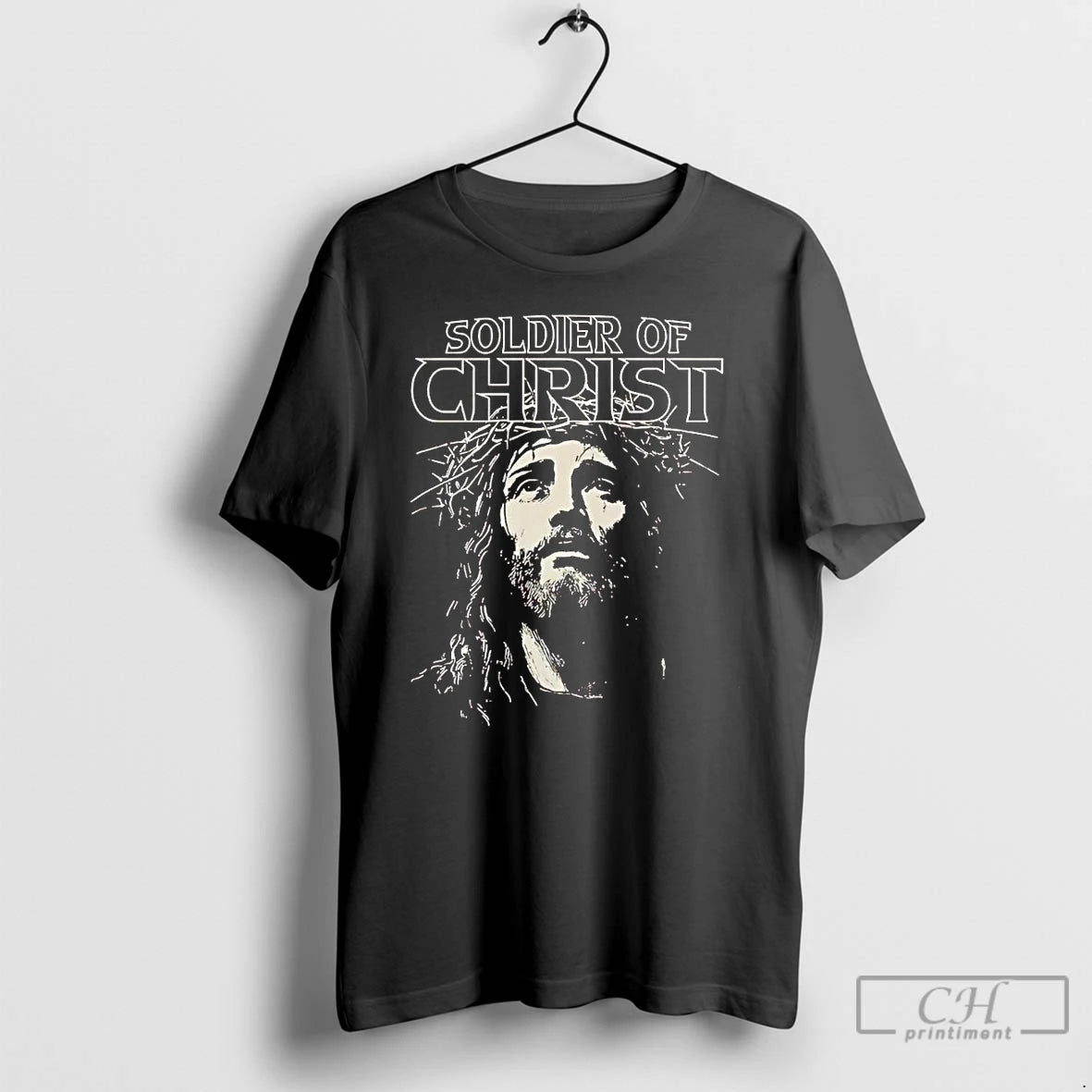 Classic Jesus Soldier Of Christ T Shirts
