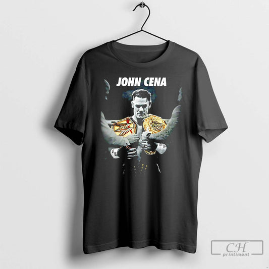 Classic John Cena Two Cup Champions Graphic T-Shirts, Hoodie, Sweatshirt | AU18TeeNovaLab.com