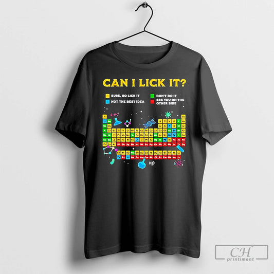 Classic Johnna Can I Lick It Periodic Table T-Shirts, Hoodie, Sweatshirt | AU18TeeNovaLab.com