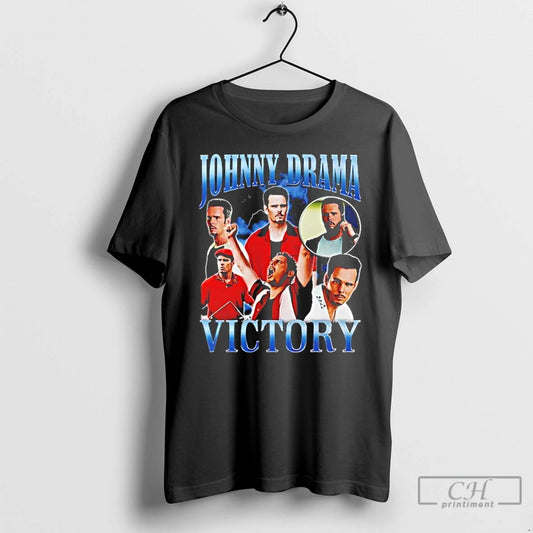 Classic Johnny Drama Victory Graphic T Shirts