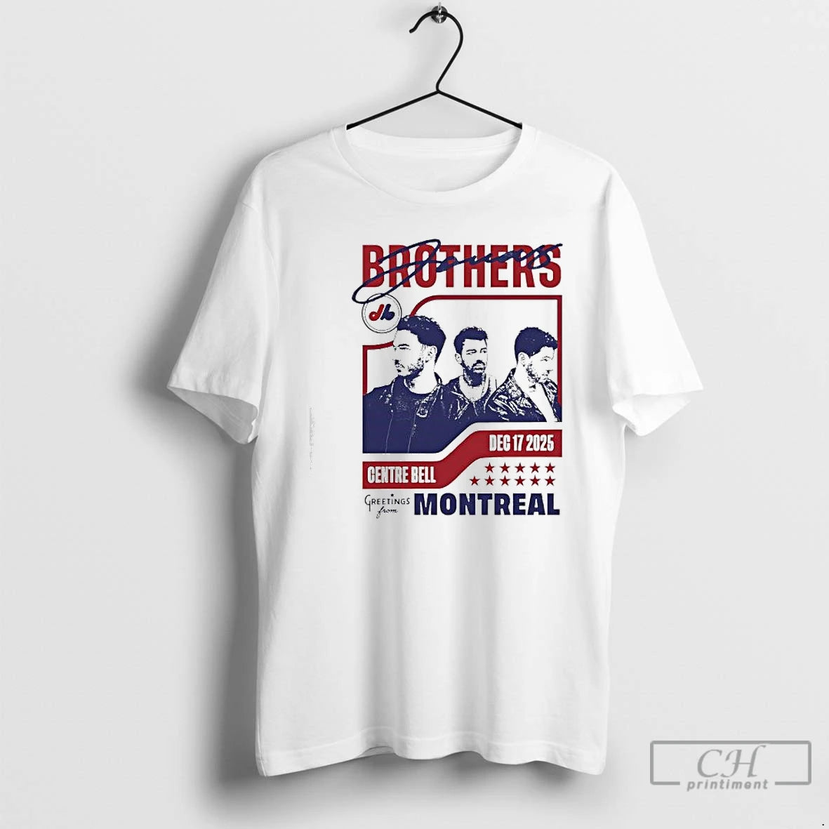 Classic Jonas Brothers Greetings From Your Hometown Montreal Dec 17th 2025 T-Shirts, Hoodie, Sweatshirt | AU18TeeNovaLab.com
