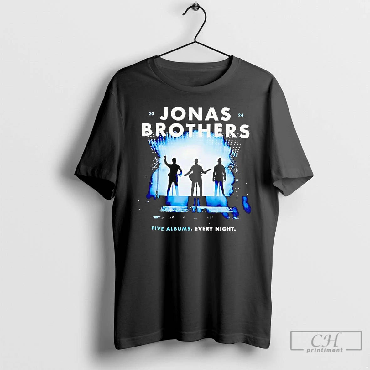 Classic Jonas Brothers Five Albums Every Night T-Shirts, Hoodie, Sweatshirt | AU18TeeNovaLab.com