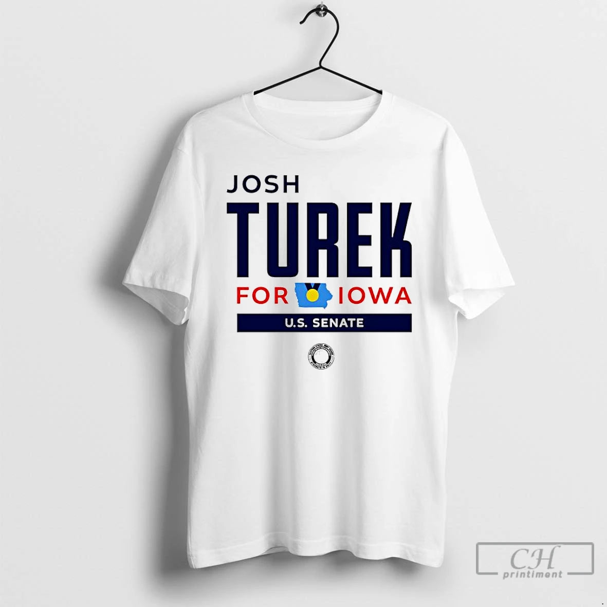 Classic Josh Turek For Iowa Square Logo T-Shirts, Hoodie, Sweatshirt | AU18TeeNovaLab.com