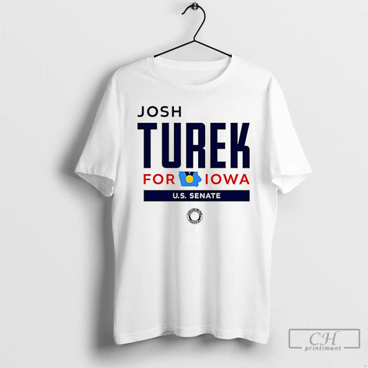 Classic Josh Turek For Iowa Square Logo T-Shirts, Hoodie, Sweatshirt | AU18TeeNovaLab.com