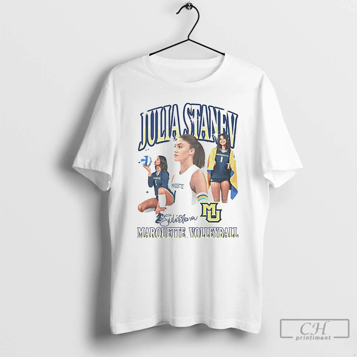 Classic Julia Stanev Picture Collage Signature T Shirts