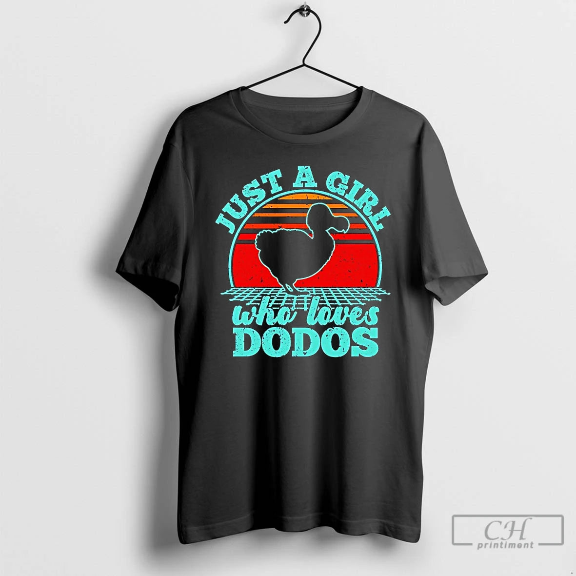 Classic Just A Girl Who Loves Dodos Sunset T-Shirts, Hoodie, Sweatshirt | AU18TeeNovaLab.com