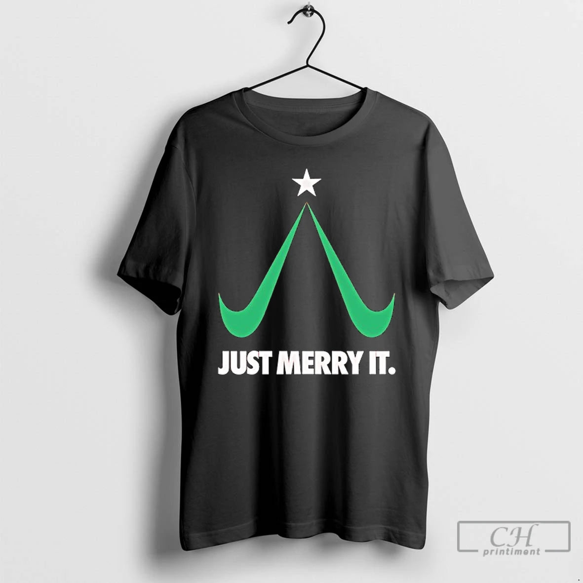 Classic Just Merry It Just Do It Merry Christmas T-Shirts, Hoodie, Sweatshirt | AU18TeeNovaLab.com