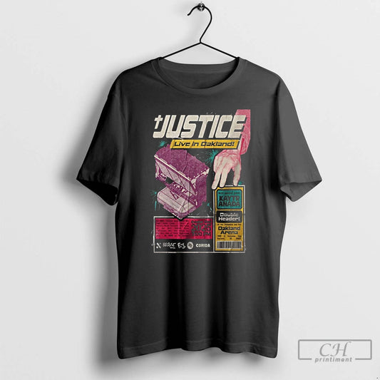 Classic Justice Oct 22 2025 Oakland Arena In Oakland Ca T Shirts Hoodie, Sweatshirt | AU18TeeNovaLab.com