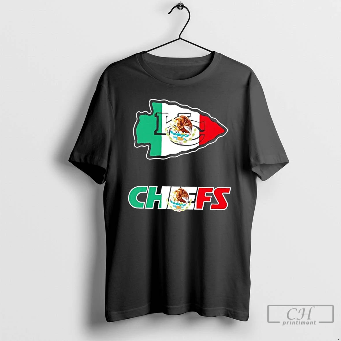 Classic Kansas City Chiefs Football X Mexican Flag Logo T-Shirts, Hoodie, Sweatshirt | AU18TeeNovaLab.com