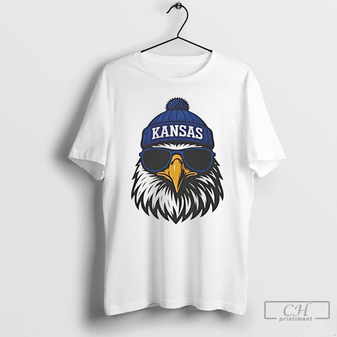Classic Kansas Jayhawks Jayhawk With Hat And Glasses T-Shirts, Hoodie, Sweatshirt | AU18TeeNovaLab.com