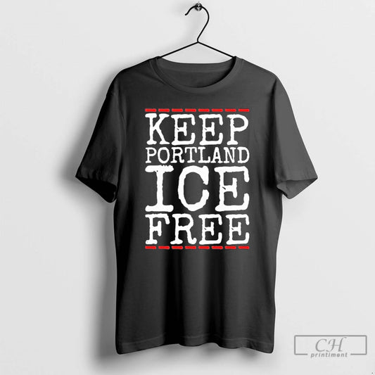 Classic Keep Portland Ice Free Anti Ice T Shirts