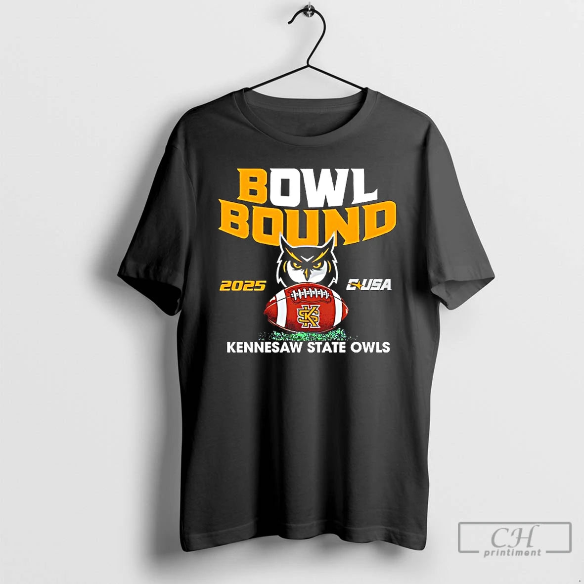 Classic Kennesaw State Owls 2025 Bowl Bound C Usa T-Shirts, Hoodie, Sweatshirt | AU18TeeNovaLab.com