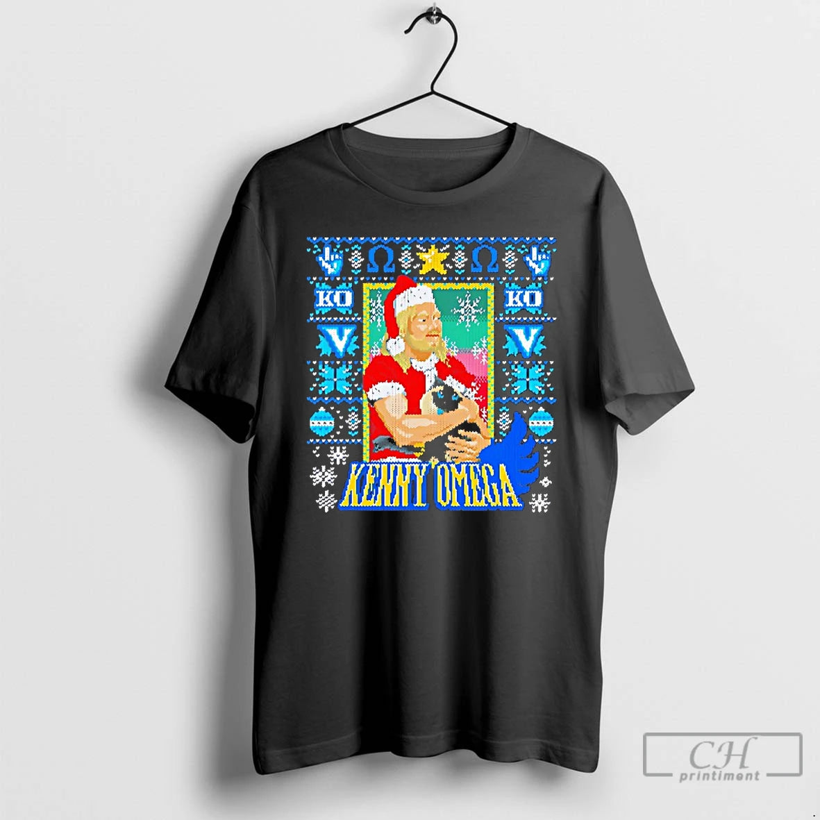 Classic Kenny Omega Purrfect Christmas T-Shirts, Hoodie, Sweatshirt | AU18TeeNovaLab.com