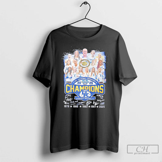 Classic Kentucky Wildcats Sec Womens Volleyball Champions 2025 5 Time T-Shirts, Hoodie, Sweatshirt | AU18TeeNovaLab.com