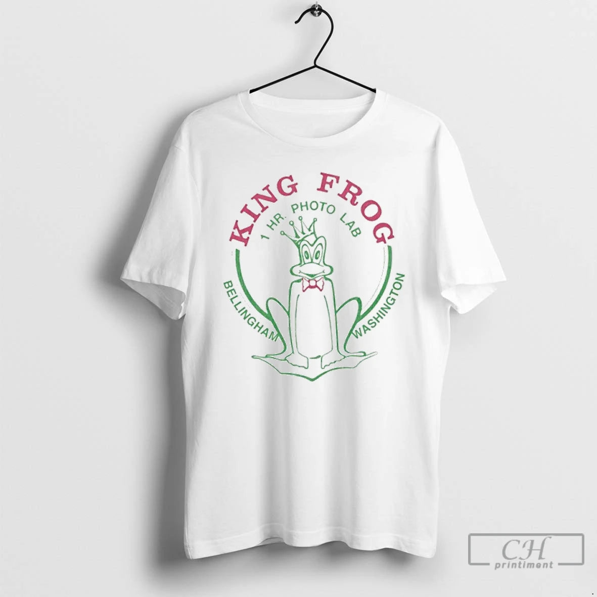 Classic King Frog 1 Hour Photo Lab Bellingham Washington T-Shirts, Hoodie, Sweatshirt | AU18TeeNovaLab.com